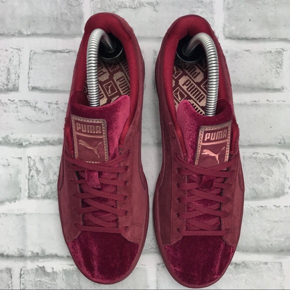 PUMA Suede Classic Velvet Cordovan - Picture 6 of 8
